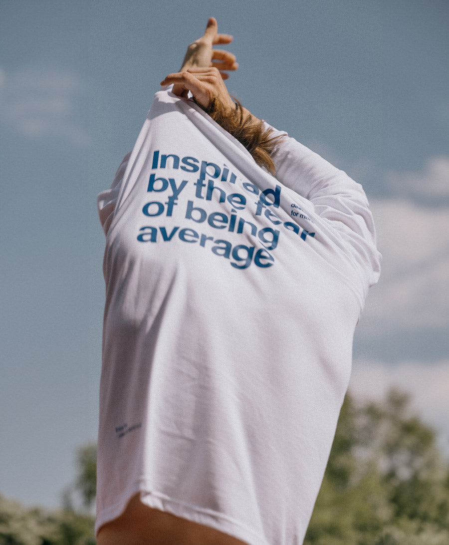 Oliver Otto "Inspired By The Fear of Being Average" Tee
