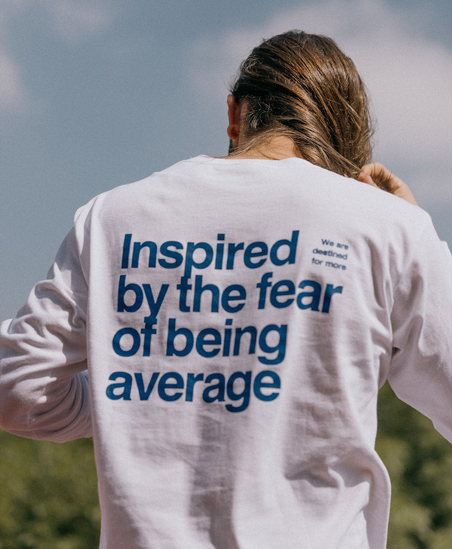 Oliver Otto "Inspired By The Fear of Being Average" Tee