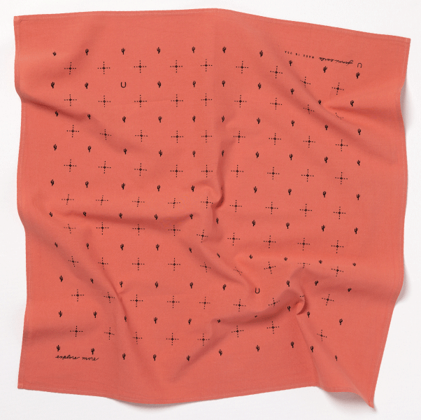 'explore more' bandana