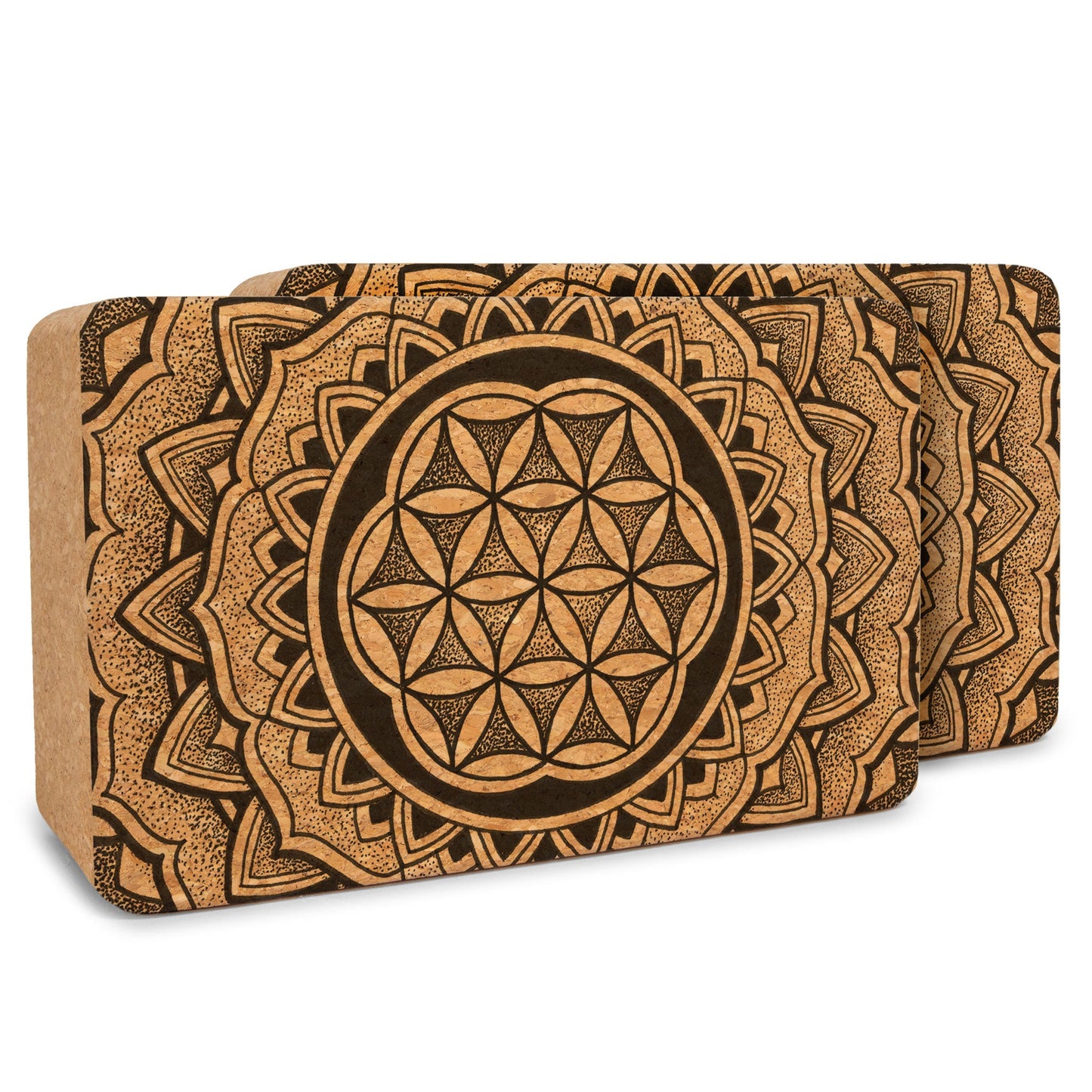 Yologa Yoga Artist Cork Yoga Block SET