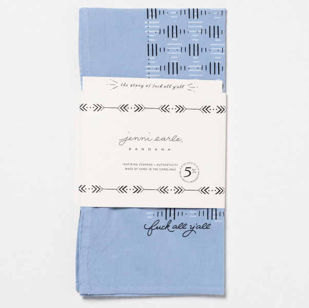 'fuck all y'all' bandana