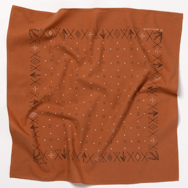 'keep going' bandana