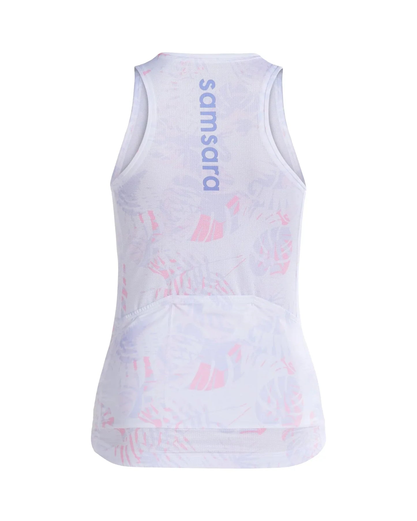 Samsara Sleeveless Jersey - Prosecco Palm