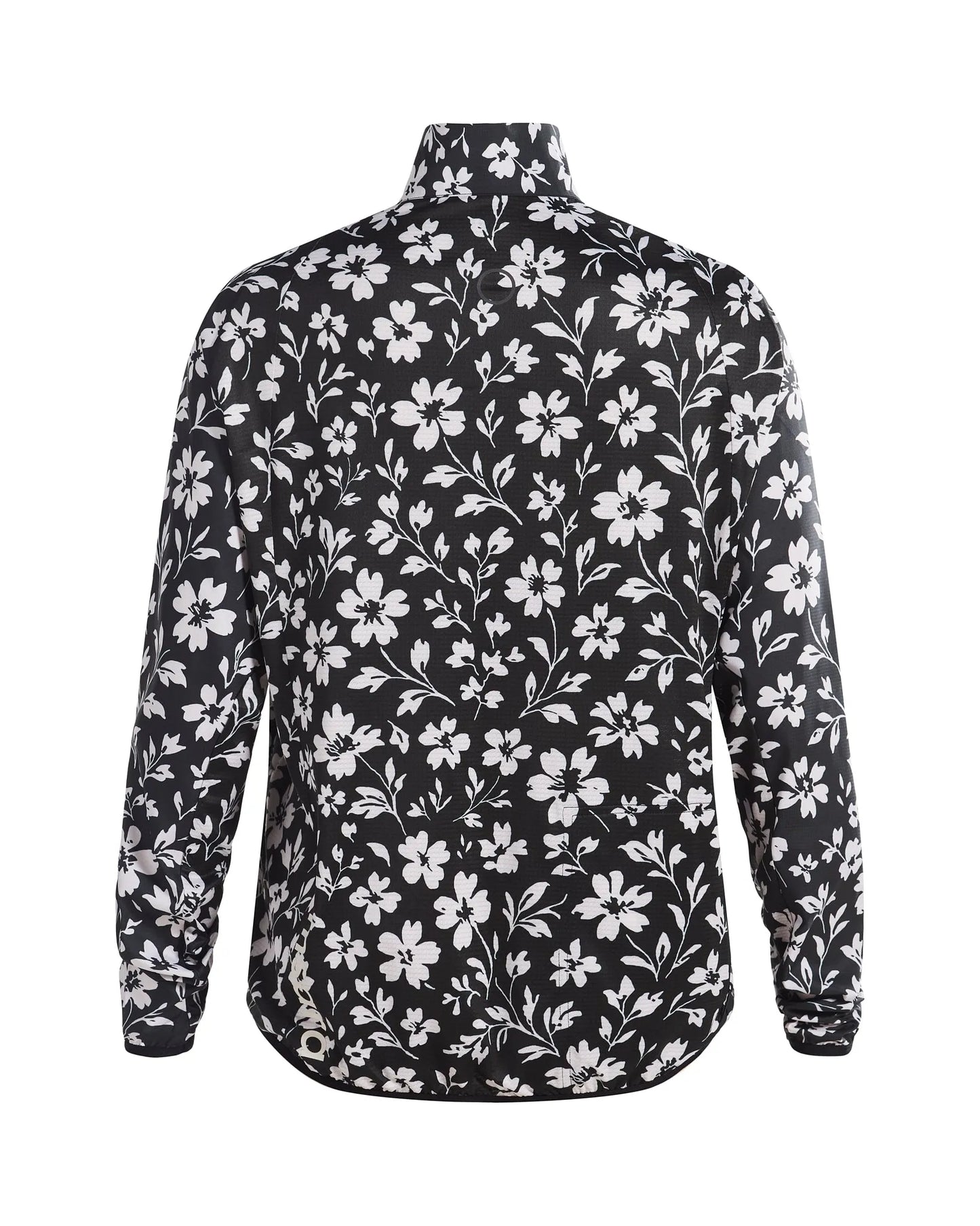 Samsara Stop The Wind Cycling Jacket - Black Floral Maze