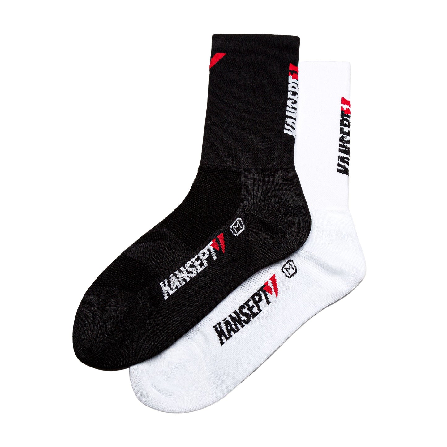 2 PACK ProSpec Rouleur Sock | Team Issue B+W