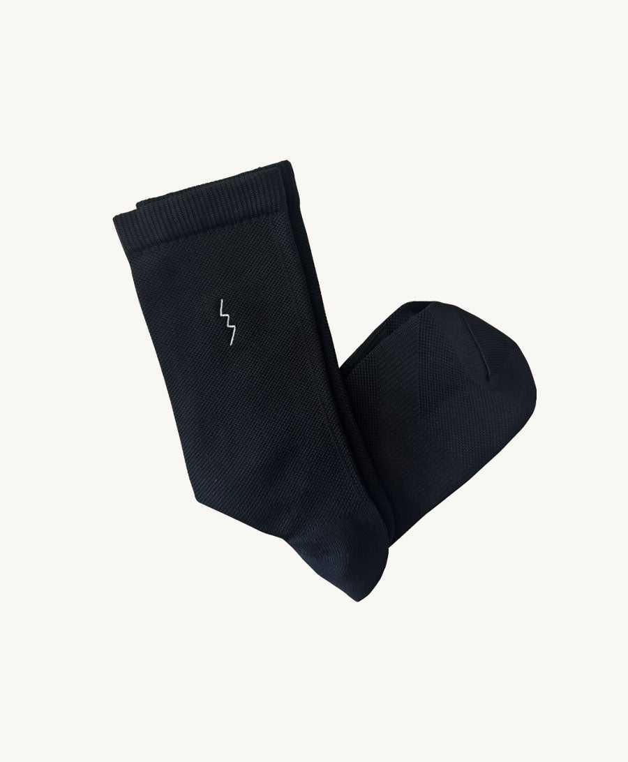 Oliver Otto Raw Black Socks