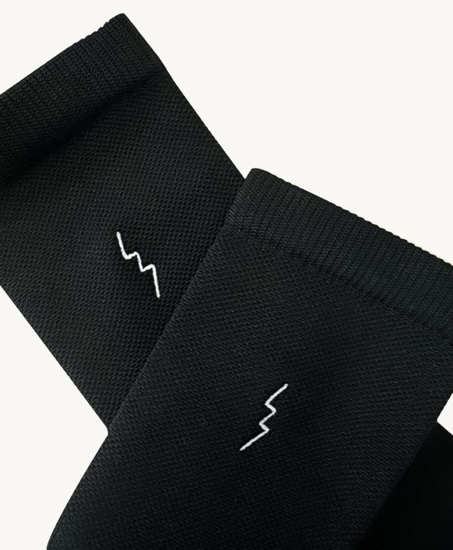 Oliver Otto Raw Black Socks