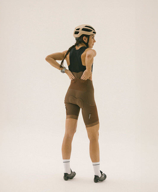 Oliver Otto RAW Walnut Cargo Bib Shorts Women