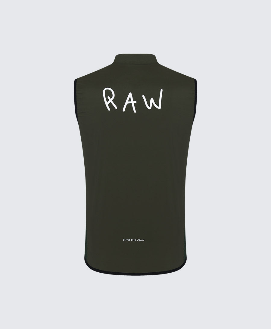 RAW Deep Green Vest