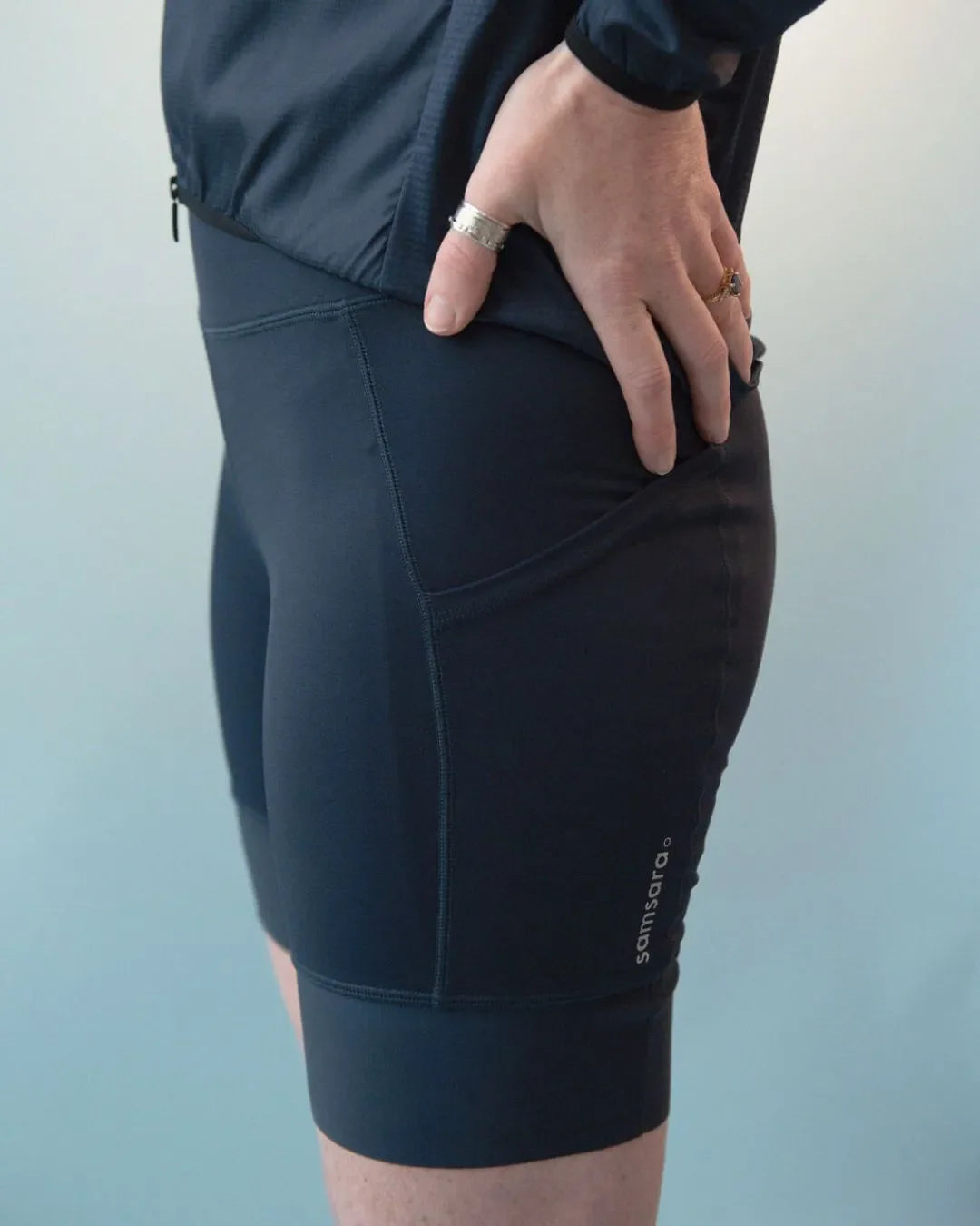 Samsara Cycle Adventure Short - Twilight Navy