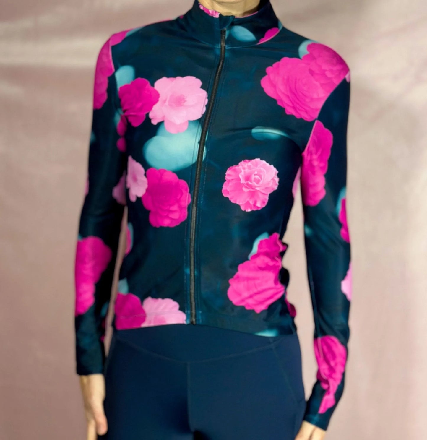 Samsara Cycle Transition Long-Sleeve Jersey - Twilight Dahlia