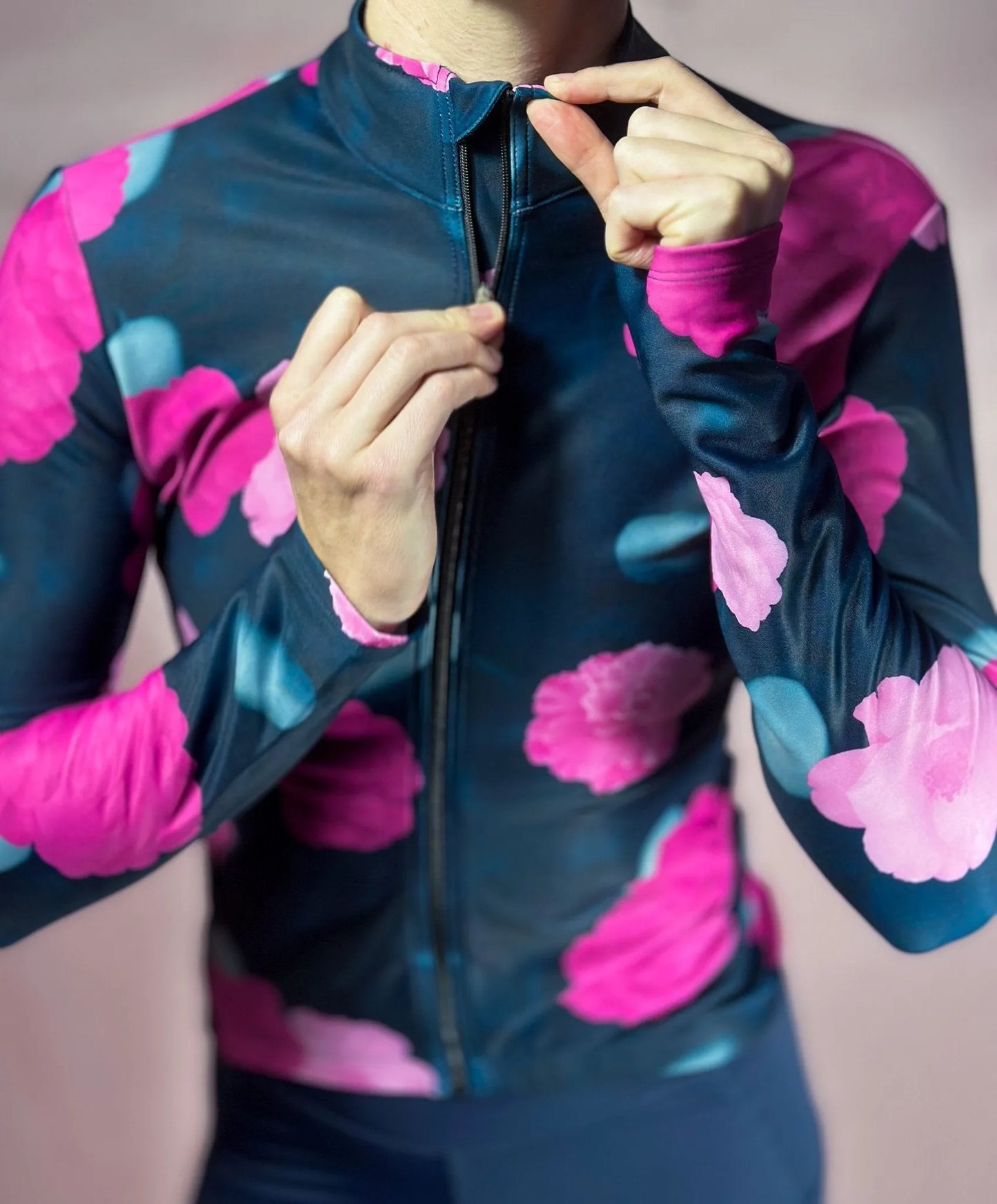 Samsara Cycle Transition Long-Sleeve Jersey - Twilight Dahlia