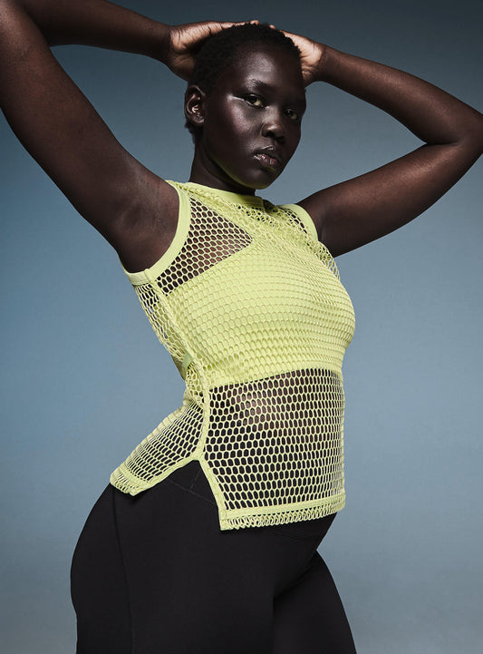 Pruzan Limited Edition Mesh Singlet