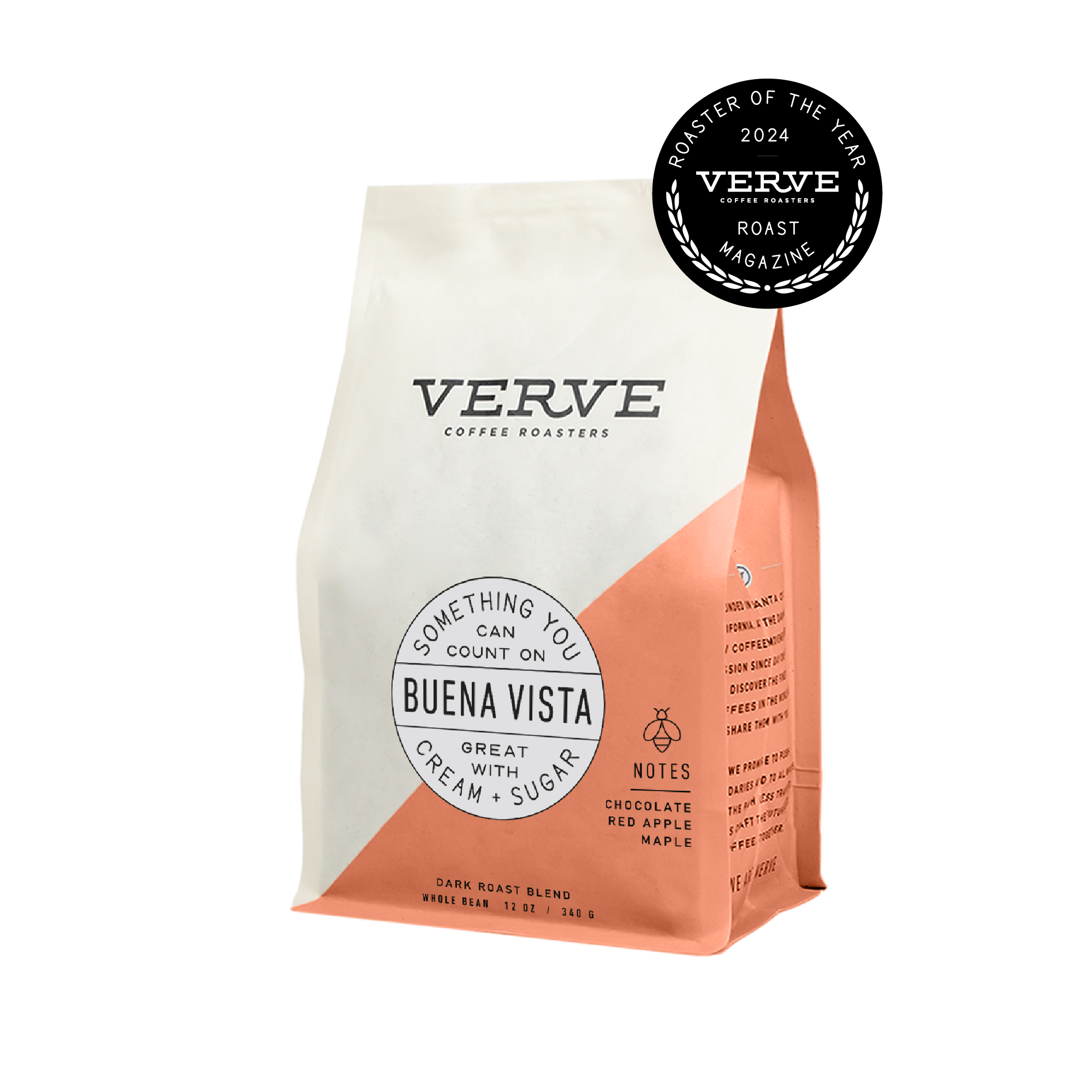 Verve Buena Vista Whole Bean Coffee