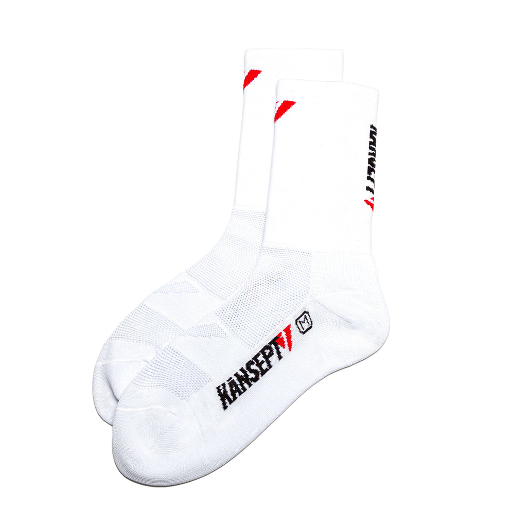 Kansept1 ProSpec Rouleur Socks | Team Issue | White