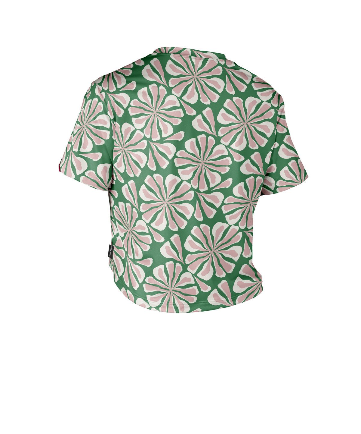 Voler Crop Tee–Summer Botanical