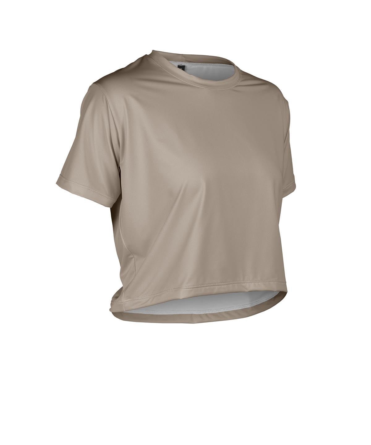 Voler Crop Tee–Solid