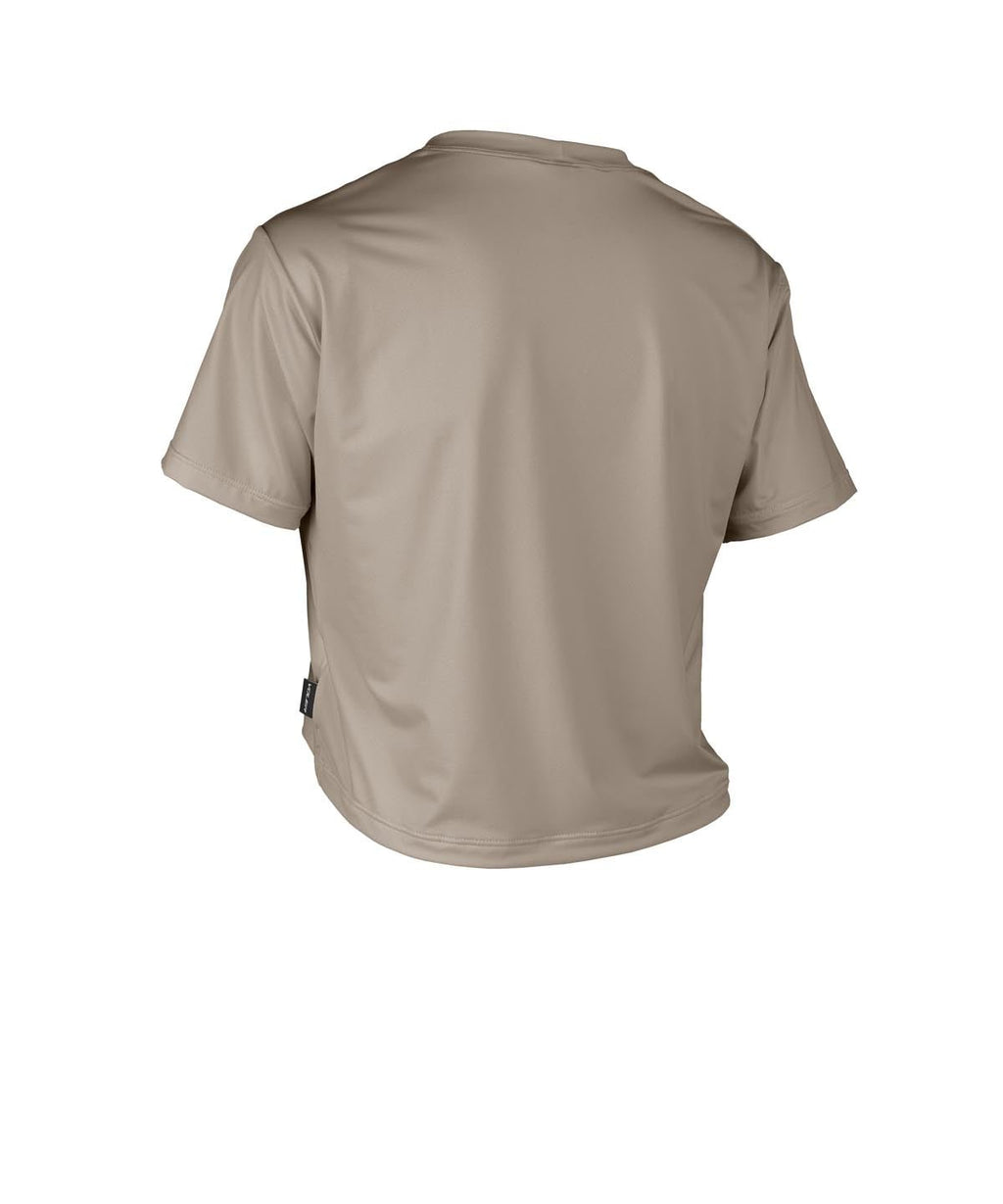 Voler Crop Tee–Solid