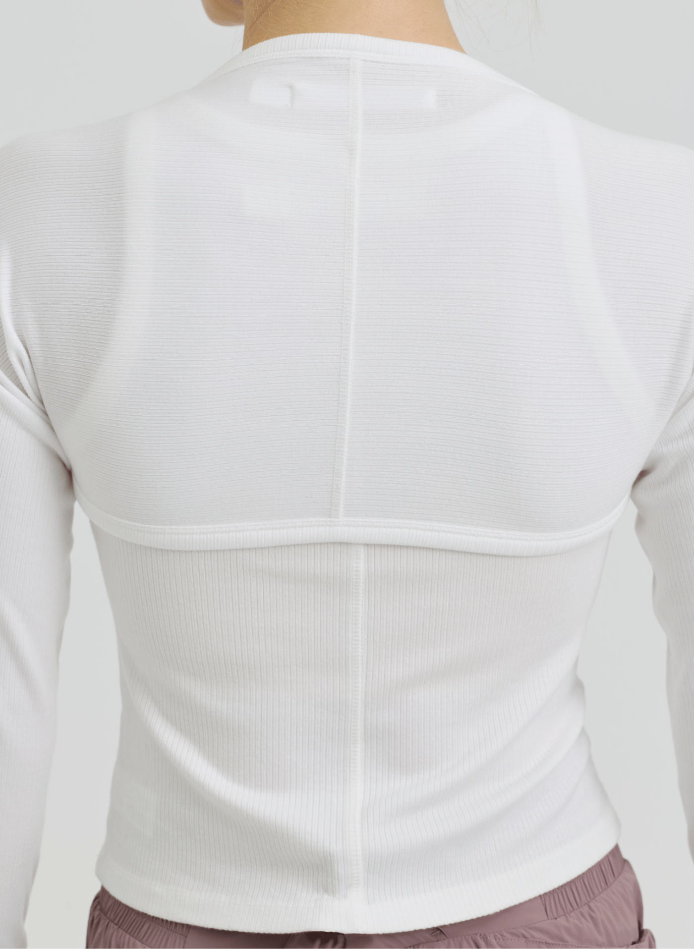 Pruzan Running Ribbed Recovery Shrug + Tank Set