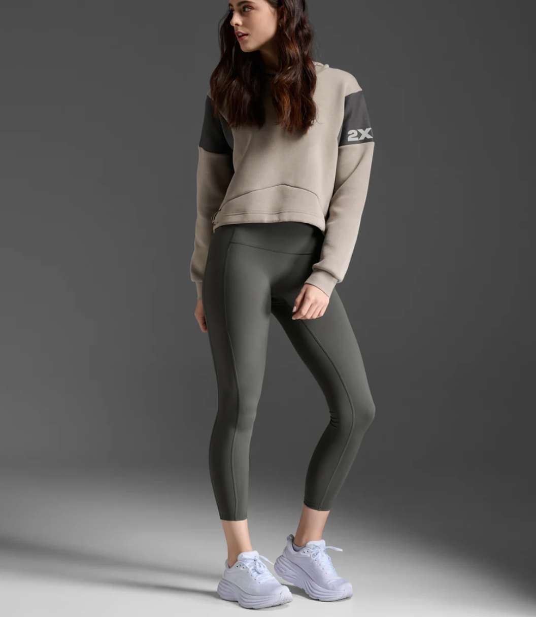 2XU Form Spliced Crop Hoodie