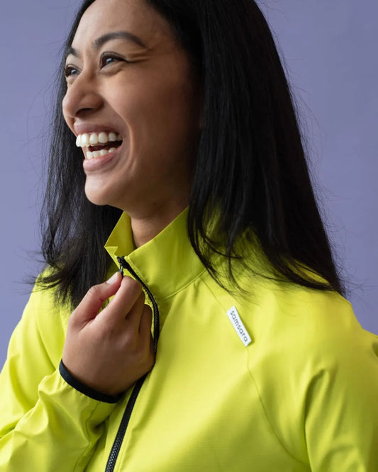 Samsara Cycle Stop The Wind Cycling Jacket - Zinnia