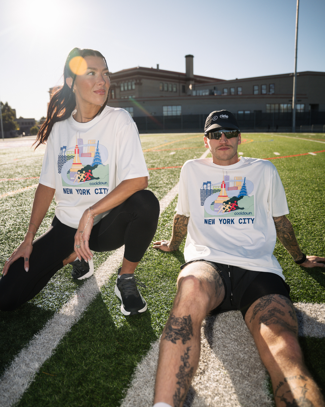 Cooldown Running Marathon T-shirts