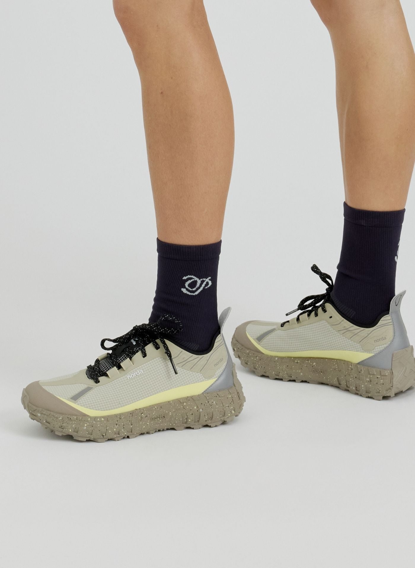 Pruzan Running Softhold Crew Socks