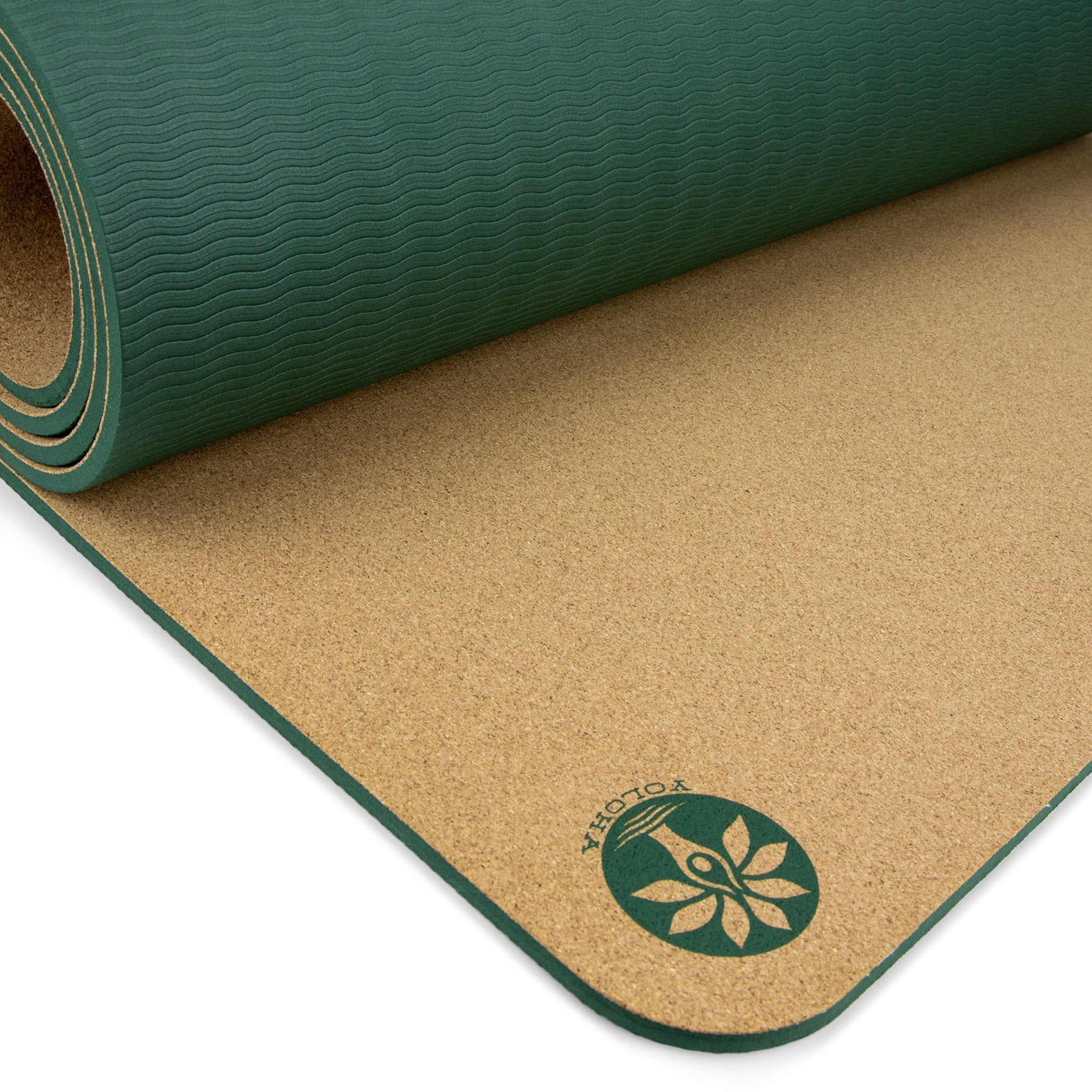 Yoloha Yoga Pond of Harmony Aura Cork Yoga Mat