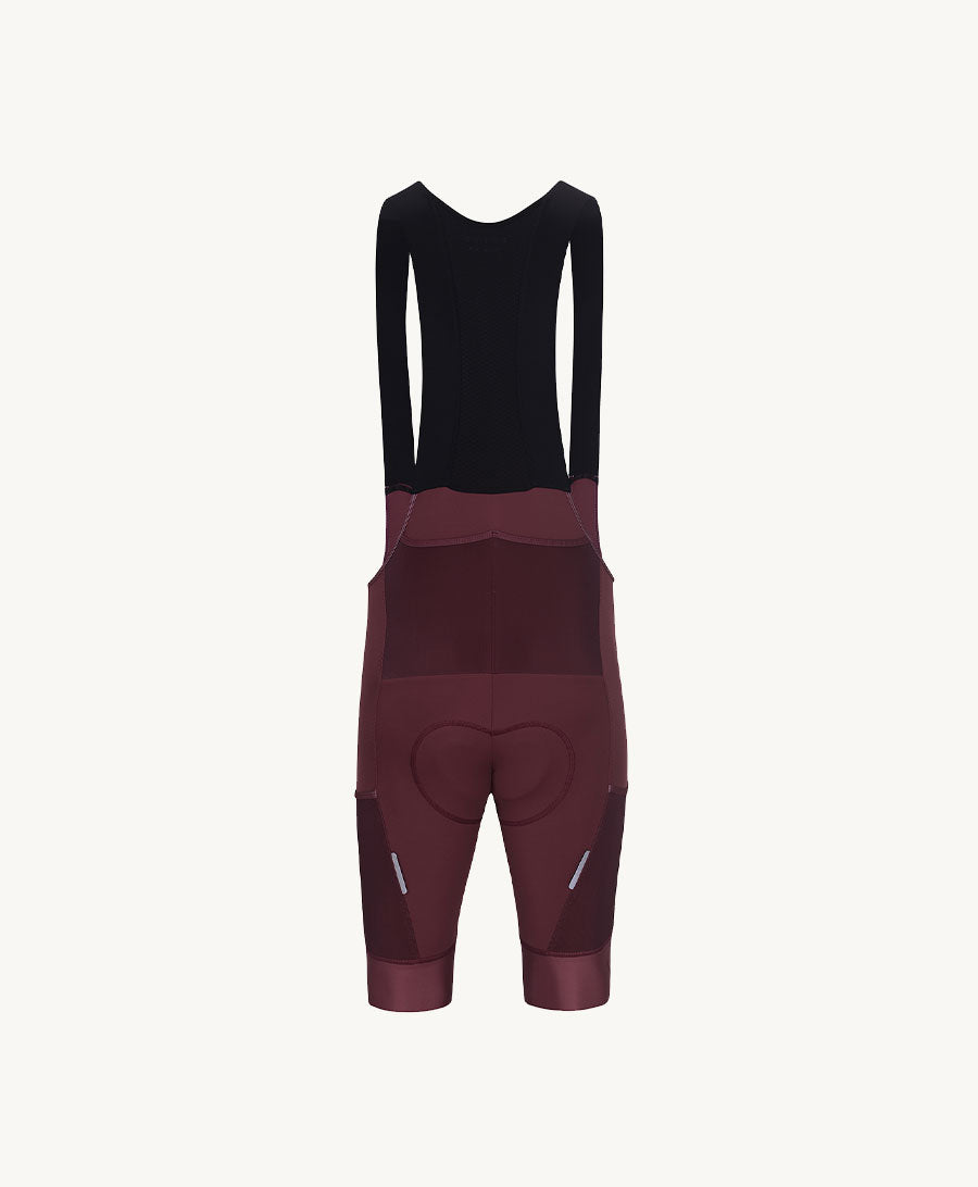 Oliver Otto Canyon Plum Cargo Bib Shorts