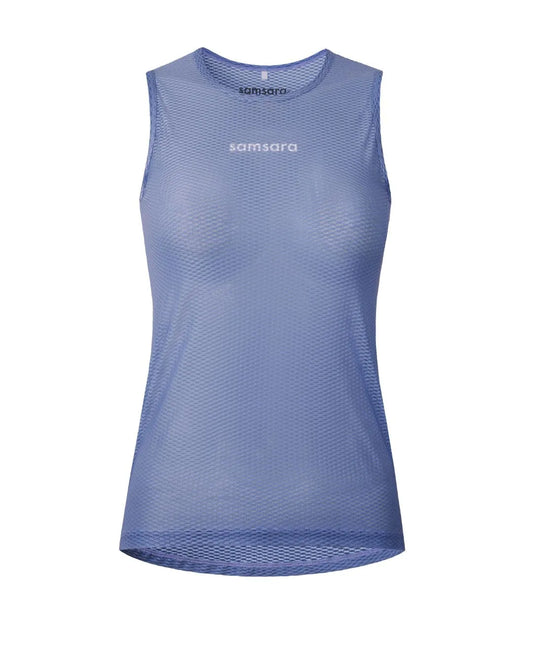 Samsara Sleeveless Base Layer - Cloudberry