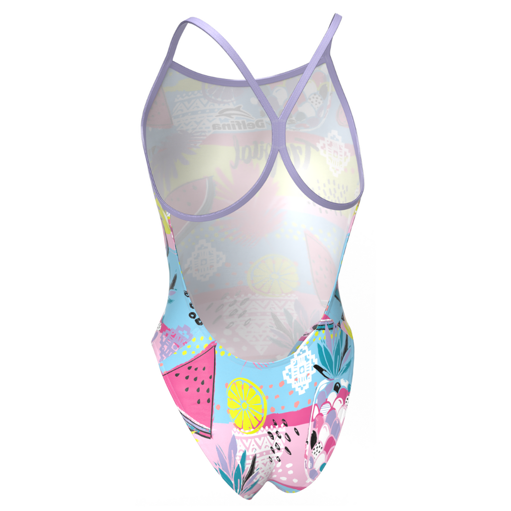 FUNNY TROPICS WOMEN'S CUTOUT SWIMSUIT