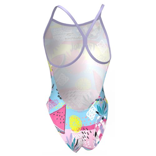FUNNY TROPICS WOMEN'S CUTOUT SWIMSUIT
