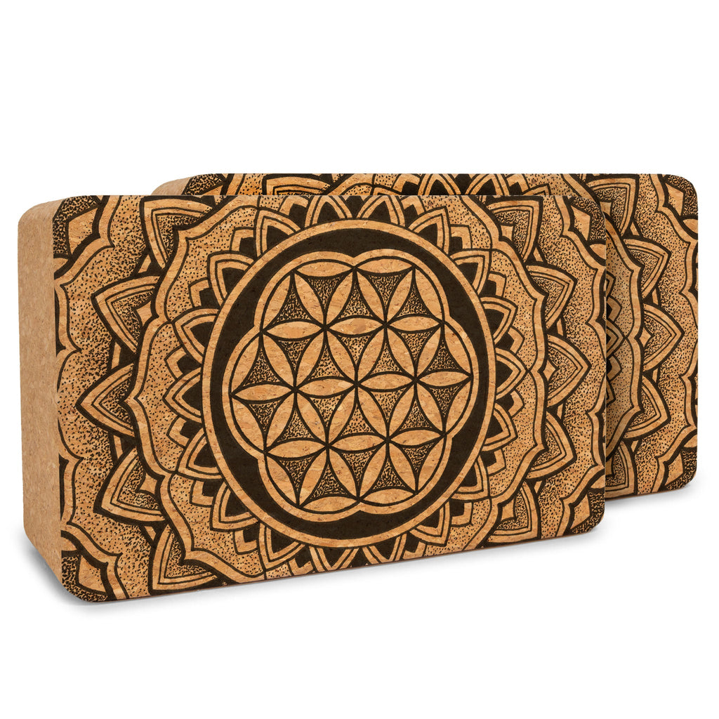Yologa Yoga Artist Cork Yoga Block SET