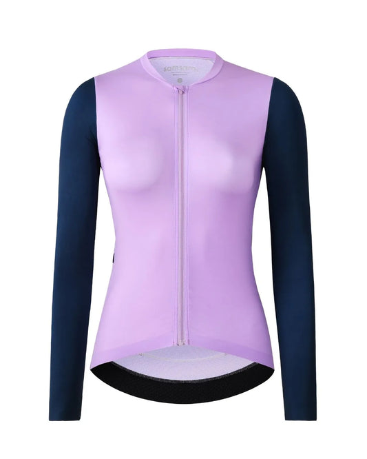 Samsara Endurance Long Sleeve Jersey - Deep Sea Orchid