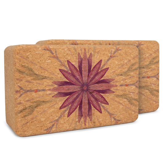 Yologa Yoga Artist Cork Yoga Block SET