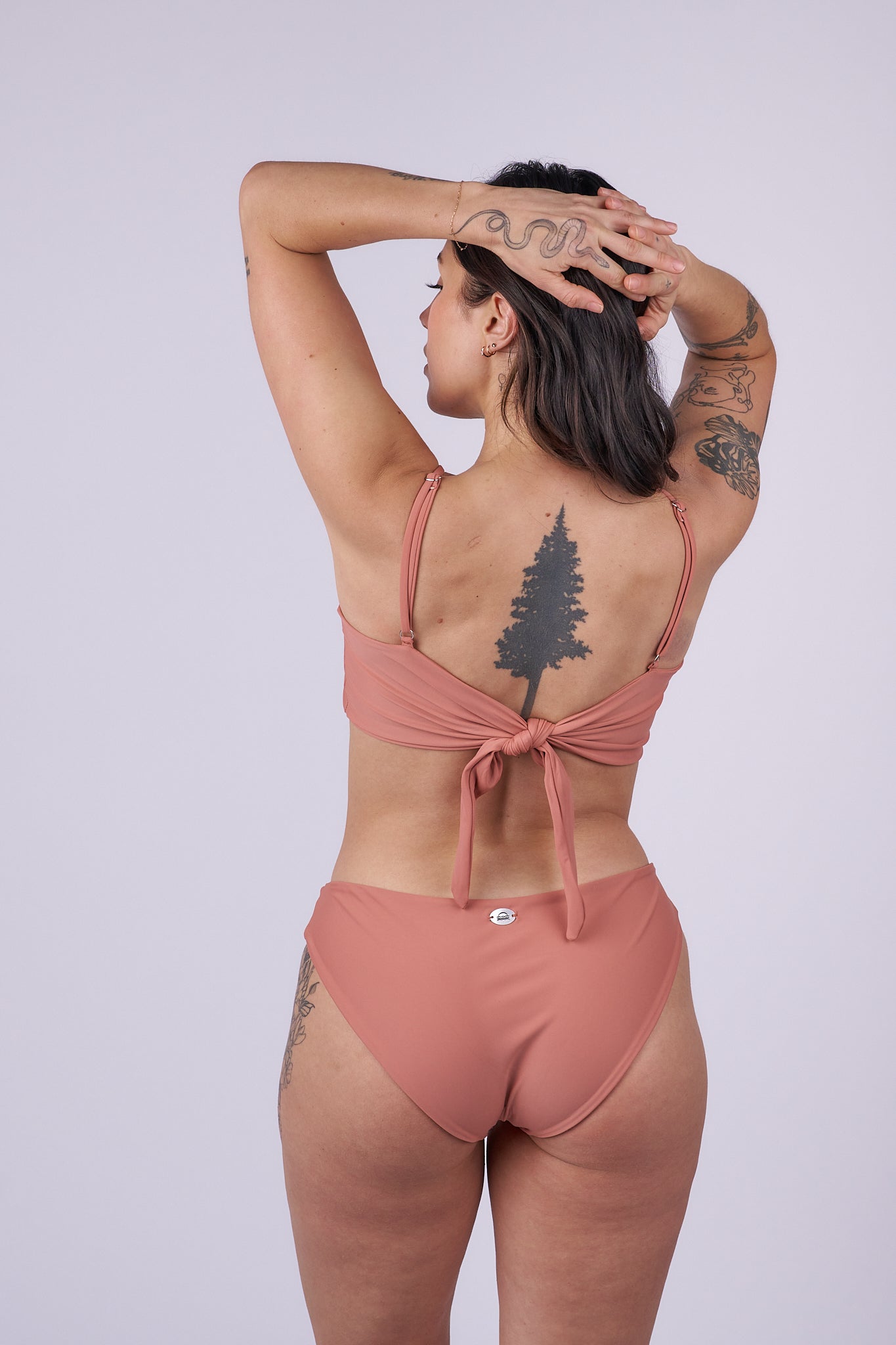 Mila Low Rise Bikini Bottom - Blush