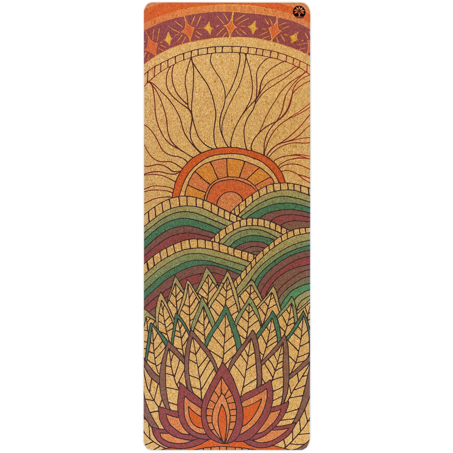 Mountain Magic Nomad Cork Yoga Mat