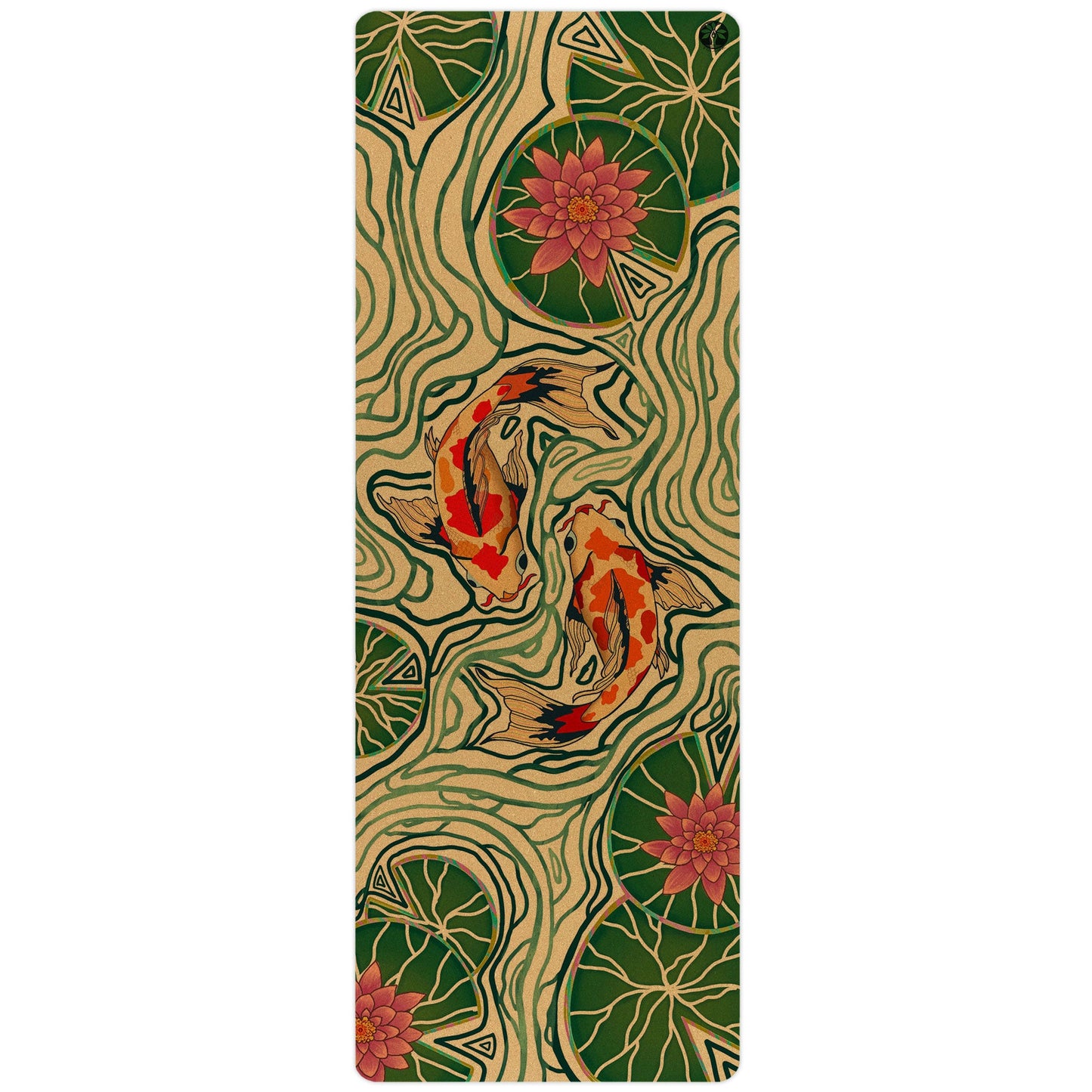 Pond of Harmony Aura Cork Yoga Mat