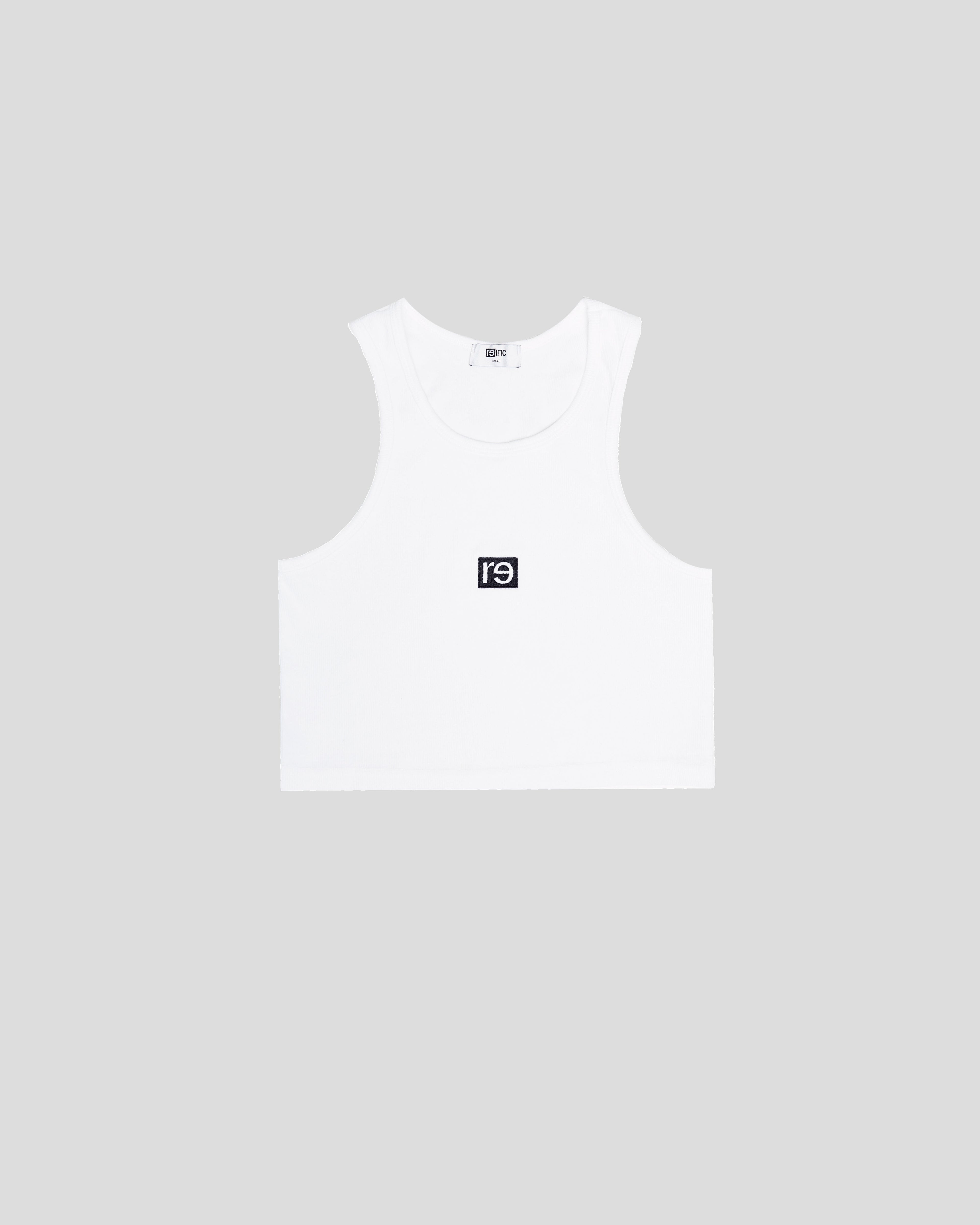 re—inc Core Crop Rib Tank