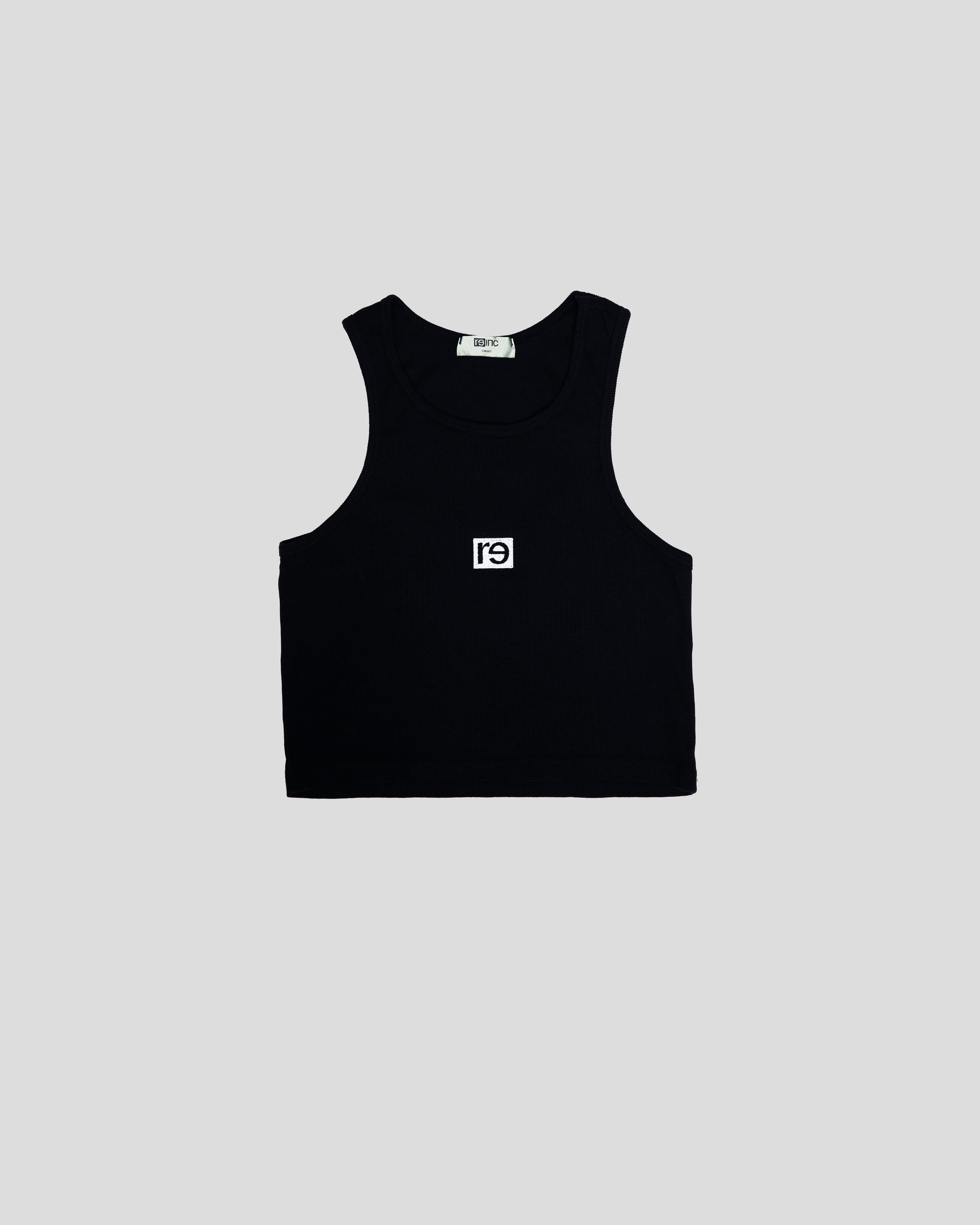 re—inc Core Crop Rib Tank