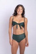 Riley Banded Bikini Bottom - Jungle