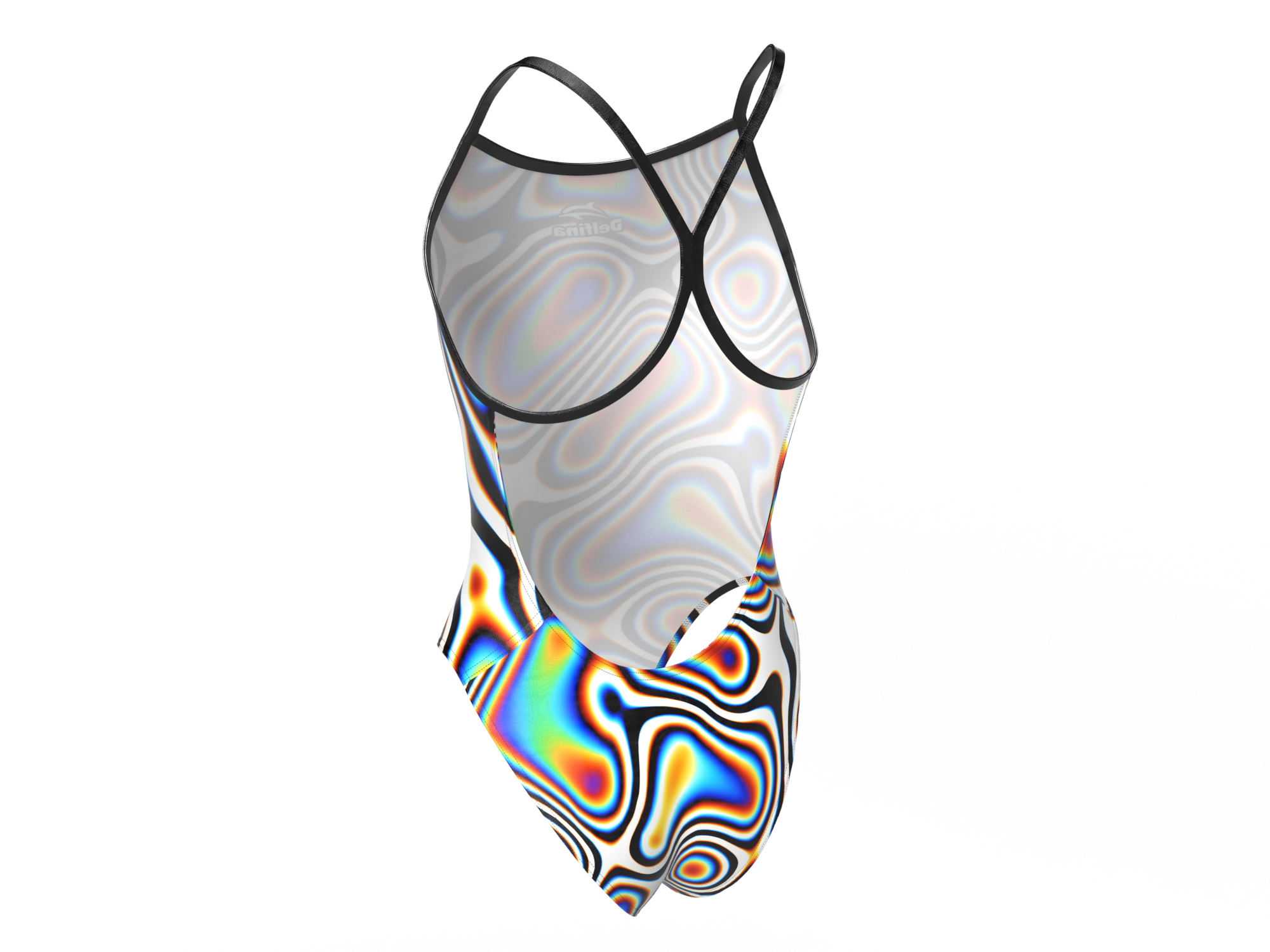 ILLUSION WOMEN'S LIGHTBACK ONE PIECE ATHLETIC SWIMSUIT