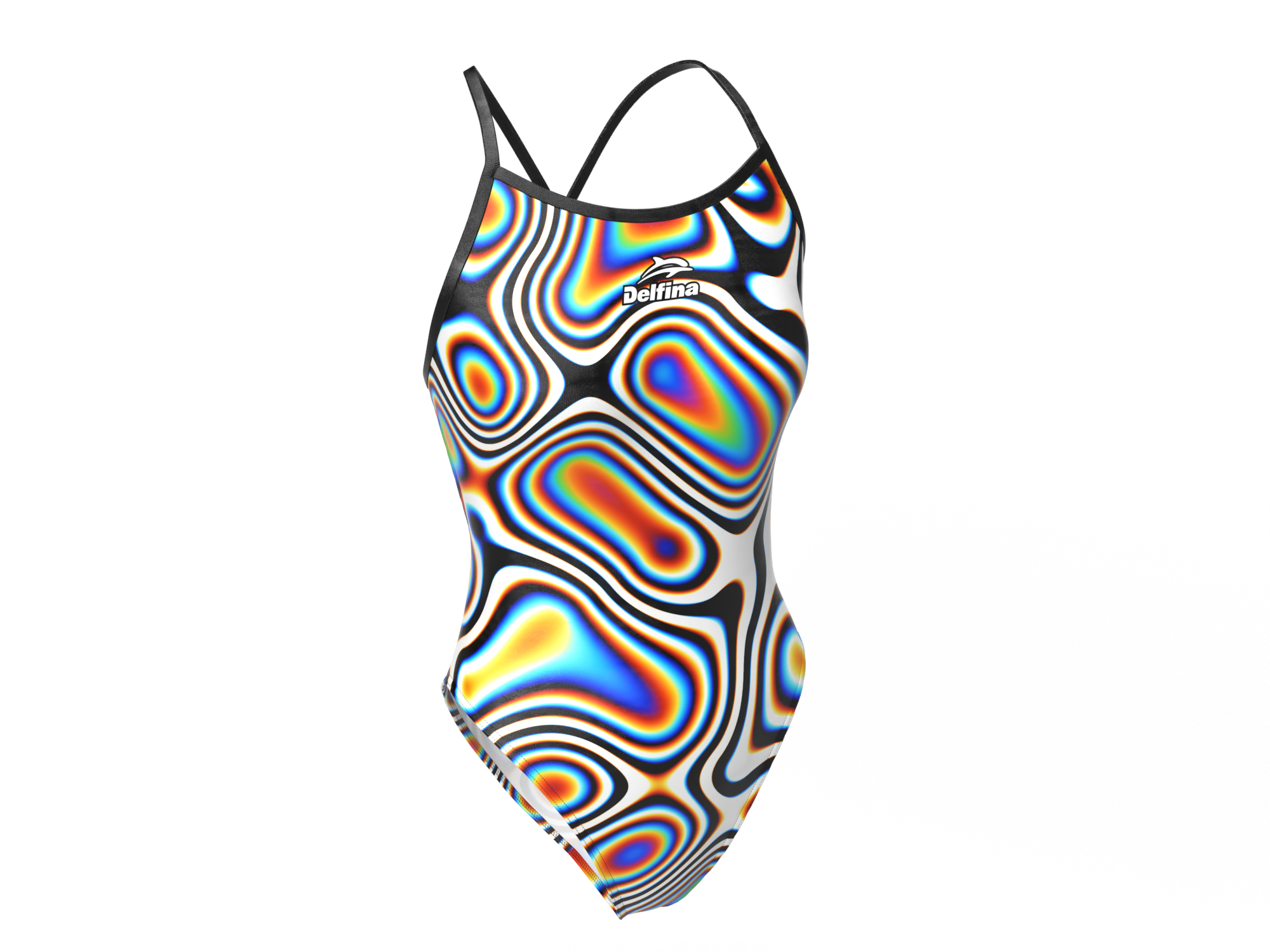 ILLUSION WOMEN'S LIGHTBACK ONE PIECE ATHLETIC SWIMSUIT