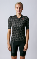 Kansept1 Women's ProSpec Rouleur SZ Jersey | #HashTag | Obsidian Black/Asphalt Gray