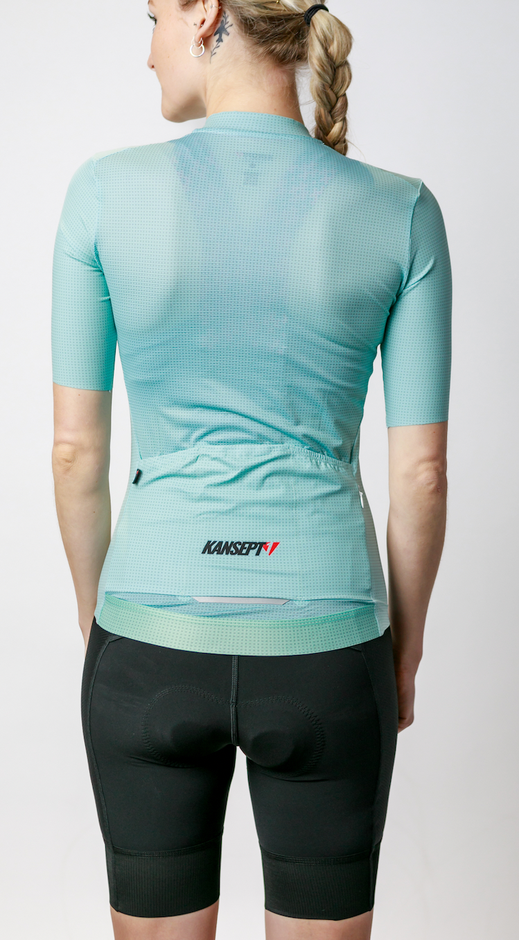 Kansept1 Women's ProSpec Rouleur HZ Jersey | Celeste Green CF