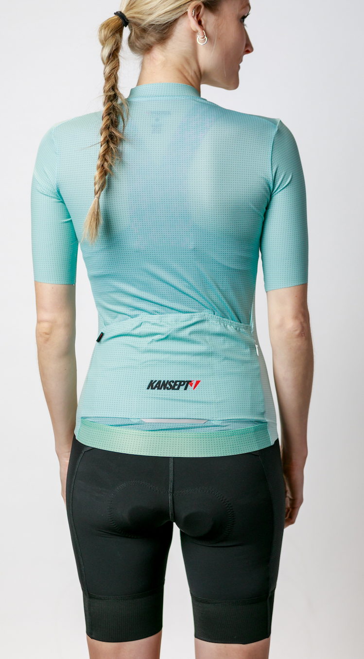 Kansept1 Women's ProSpec Rouleur HZ Jersey | Celeste Green CF