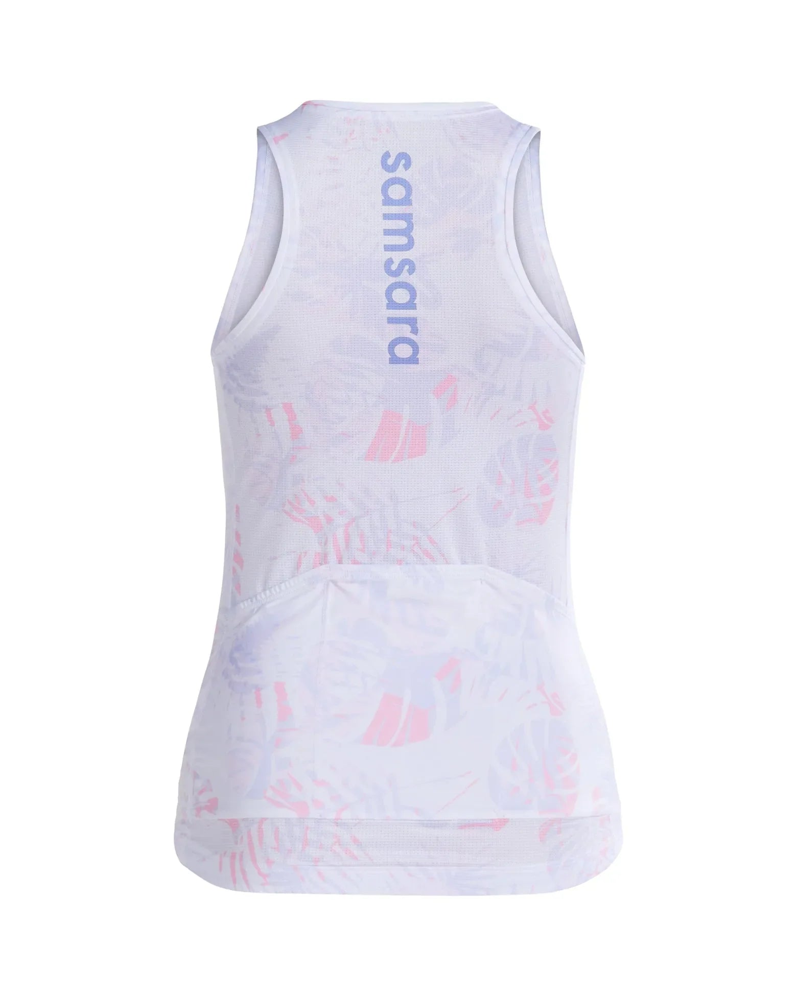 Samsara Sleeveless Jersey - Prosecco Palm