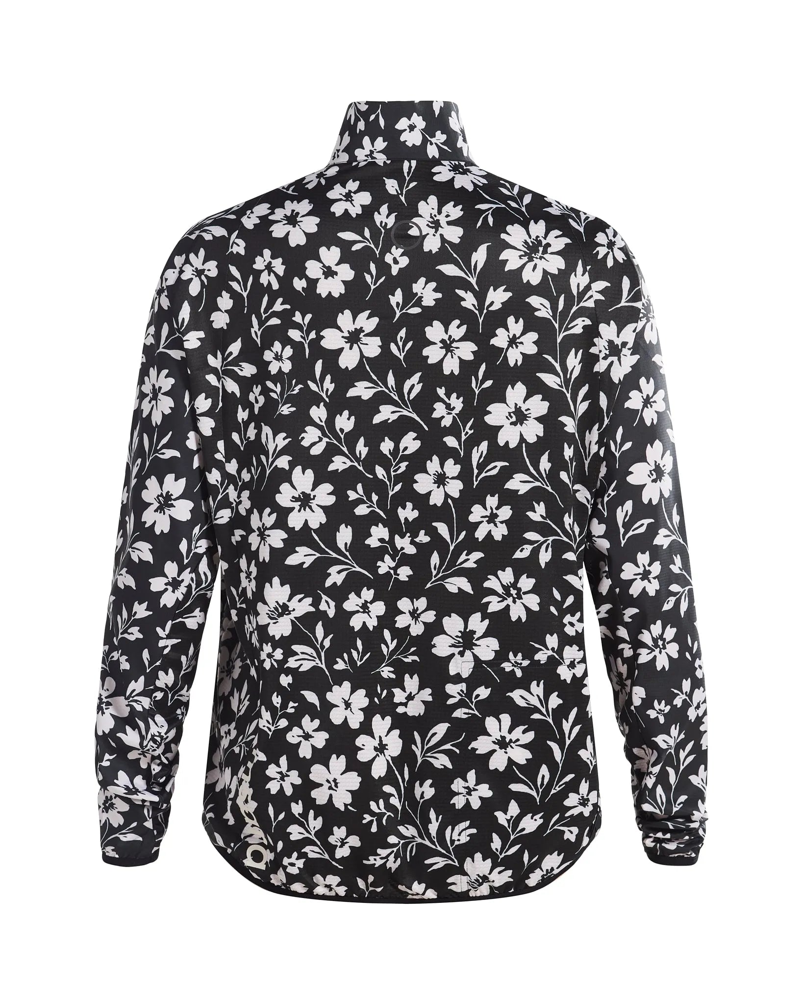 Samsara Stop The Wind Cycling Jacket - Black Floral Maze