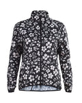 Samsara Stop The Wind Cycling Jacket - Black Floral Maze