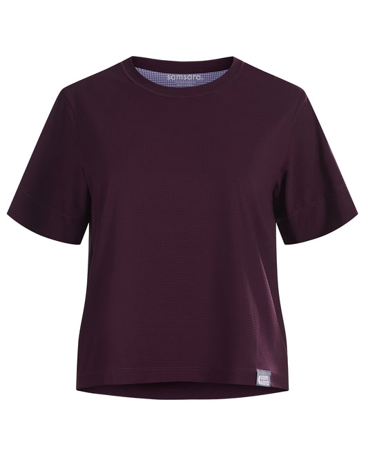 Samsara Technical Tee - Heron Berry